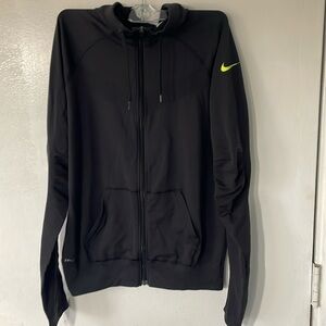 Nike dri fit zip up jacket